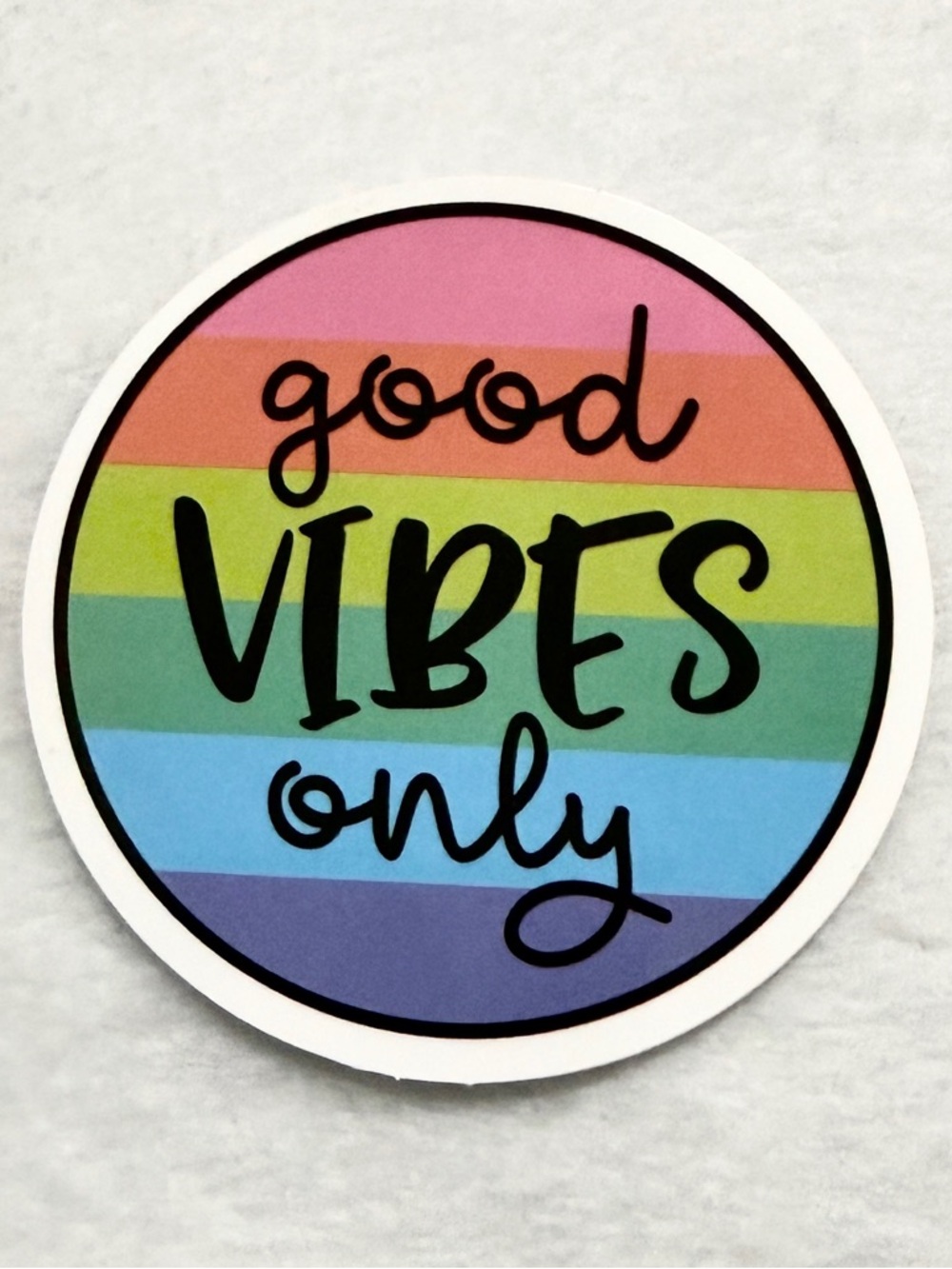 “Good Vibes” Sticker